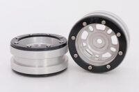 Metasafil - Beadlock Wheels PT- Distractor Silber/Schwarz...