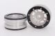 Metasafil - Beadlock Wheels PT- Distractor Silber/Schwarz 1.9 (2 St.)  (MT0040SB)