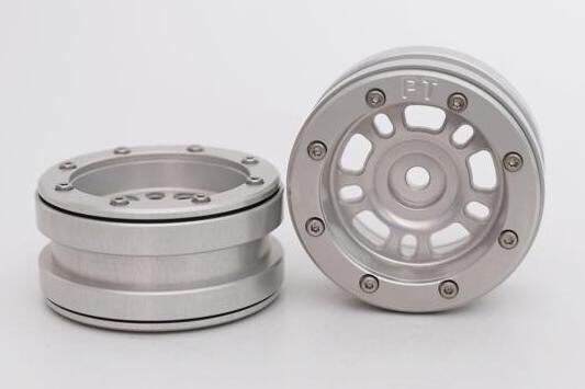 Metasafil - Beadlock Wheels PT- Distractor Silber/Silber 1.9 (2 St.)  (MT0040SS)