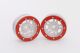 Metasafil - Beadlock Wheels PT- Distractor Silber/Rot 1.9 (2 St.)  (MT0040SR)