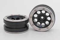 Metasafil - Beadlock Wheels PT- Ecohole Schwarz/Silber...