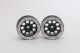 Metasafil - Beadlock Wheels PT- Ecohole Schwarz/Silber 1.9 (2 St.)  (MT0050BS)