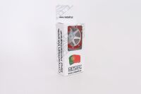 Metasafil - Beadlock Wheels PT- Slingshot Silber/Rot 1.9 (2 St.)  (MT0030SR)