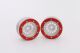 Metasafil - Beadlock Wheels PT-Bullet Silber/Rot 1.9 (2 St.)  (MT0020SR)