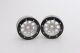 Metasafil - Beadlock Wheels PT- Ecohole Silber/Schwarz 1.9 (2 St.)  (MT0050SB)