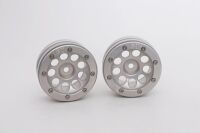 Metasafil - Beadlock Wheels PT- Ecohole Silber/Silber 1.9...