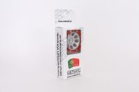 Metasafil - Beadlock Wheels PT- Ecohole Silber/Rot 1.9 (2 St.)  (MT0050SR)