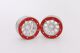 Metasafil - Beadlock Wheels PT- Ecohole Silber/Rot 1.9 (2 St.)  (MT0050SR)