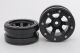 Metasafil - Beadlock Wheels PT- Claw Schwarz/Schwarz 1.9 (2 St.)  (MT0060BB)