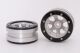Metasafil - Beadlock Wheels PT- Claw Silber/Schwarz 1.9 (2 St.)  (MT0060SB)