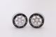 Metasafil - Beadlock Wheels PT- Claw Silber/Schwarz 1.9 (2 St.)  (MT0060SB)