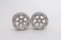 Metasafil - Beadlock Wheels PT- Claw Silber/Silber 1.9 (2...