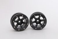 Metasafil - Beadlock Wheels PT- Wave Schwarz/Schwarz 1.9...