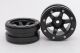 Metasafil - Beadlock Wheels PT- Wave Schwarz/Schwarz 1.9 (2 St.)  (MT0070BB)