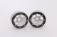 Metasafil - Beadlock Wheels PT- Wave Silber/Schwarz 1.9 (2 St.)  (MT0070SB)