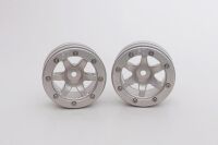 Metasafil - Beadlock Wheels PT- Wave Silber/Silber 1.9 (2...