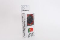 Metasafil - Beadlock Wheels PT- Wave Schwarz/Rot 1.9 (2 St.)  (MT0070BR)