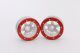 Metasafil - Beadlock Wheels PT- Wave Silber/Rot 1.9 (2 St.)  (MT0070SR)
