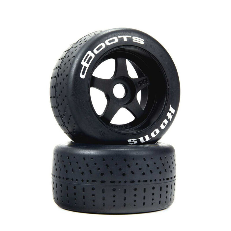 Horizon Hobby - dBoots Hoons 53/100 2.9 Tire Set Silver 5-Spoke(2) (ARA550103)