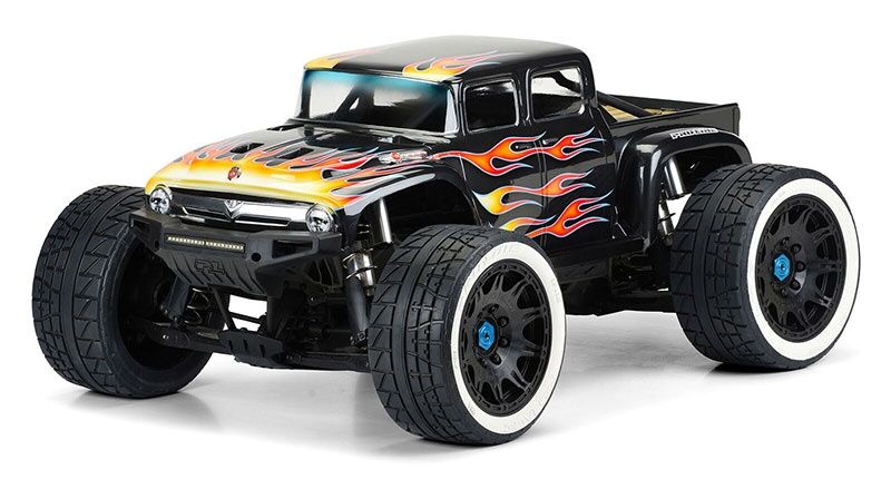 Horizon Hobby - 1/6 Pre-Cut 1956 Ford F-100 Clear Body for X-MAXX (PRO361017)