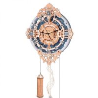 Lasercut - Holzbausatz Romantischer Wanduhr