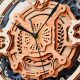 Lasercut - wooden kit romantic wall clock