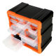 Robitronic - Kleinteilemagazin mit 12 Schubladen Orange (R14037O)