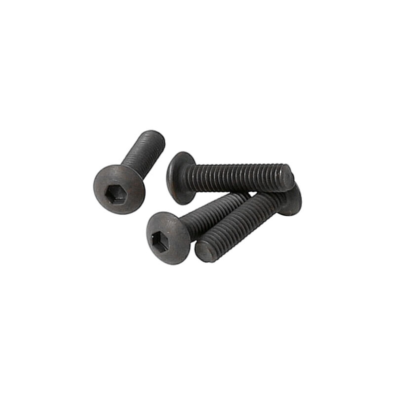PR Racing - Button Head Cap Screw M3 x 12mm (4) (PR80400156)