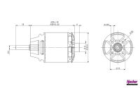 Hacker - A30-8 XL-LN brushless Motor Glider V4 kv1100
