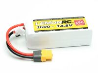 Lemon RC - LiPo Akku 1600mAh 4S 14,8V - 35C