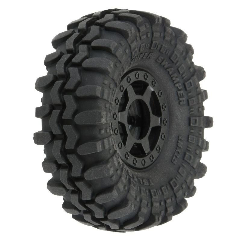 Pro-Line SuperSwamper TSL 1.0 Mini auf Felge 7mm (4 Stück) (PRO10214-10)
