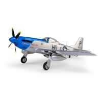 E-flite - P-51D Mustang mit Smart BNF Basic - 1200mm