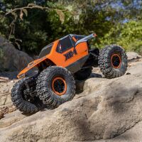AX24 XC-1 4WS Crawler brushed orange RTR - 1:24
