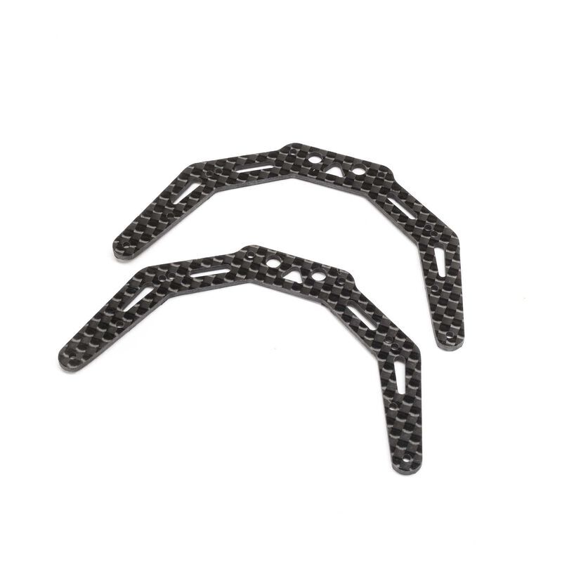Horizon Hobby - Chassis Sides, Crbn Fbr (2):AX24 (AXI301001)