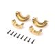 Horizon Hobby - Knuckle Weights, Brass 5.2g/9.2g (4): SCX24, AX24 (AXI302004)