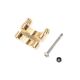 Horizon Hobby - Rear Upper Link Mount, Brass 1.5g: SCX24 (AXI302006)