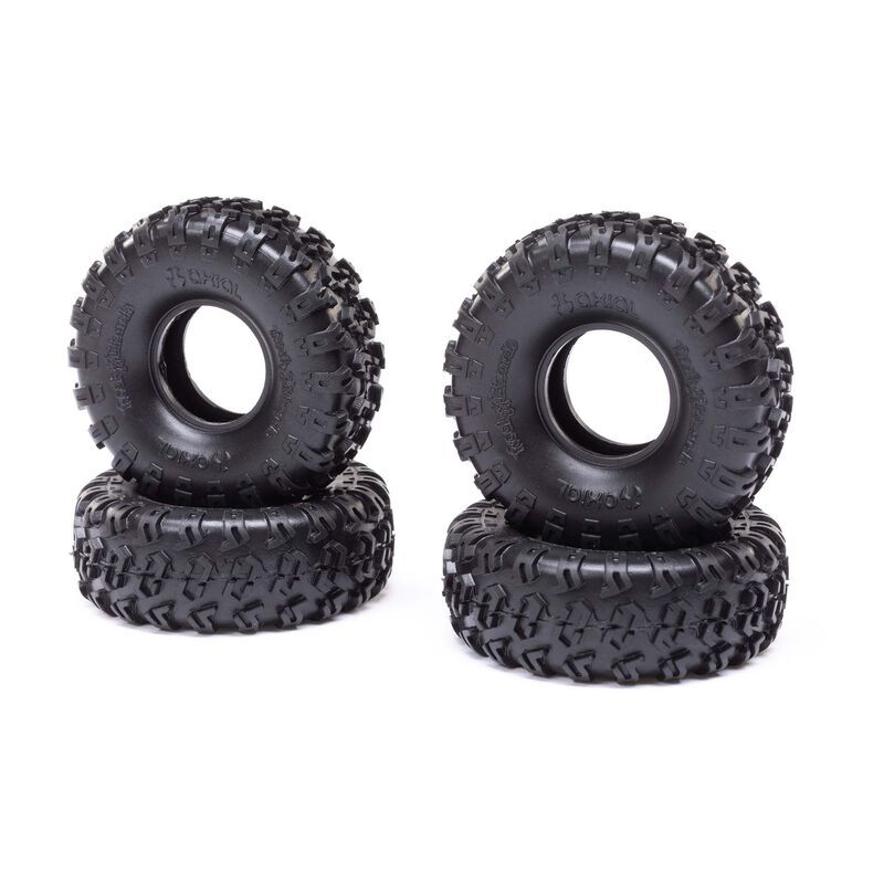 Horizon Hobby - 1.0 Rock Lizards Tires 2.44" (62mm) (4pcs): AX24 (AXI40007)