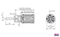 Hacker Motor - C54-1Y L Glider 6,7:1 Competition Kv 2745