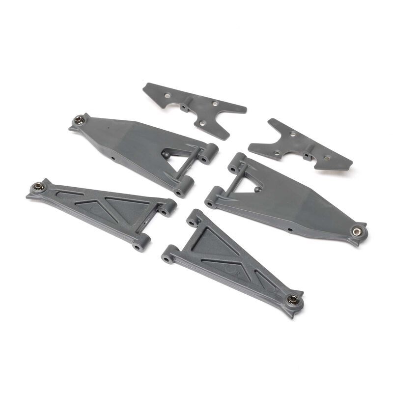Horizon Hobby - Front Suspension Arm Set, Gray: RZR Rey (LOS234053)