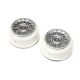 Horizon Hobby - 2.2/3.0 Wheels Satin Plated (2): RZR Rey (LOS43054)