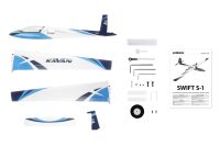 Kavan - Swift S-1 Semiscale blau ARF - 2400mm