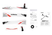 Kavan - Swift S-1 Semiscale red ARF - 2400mm