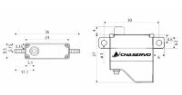 HV85H liegend HV Servo 8,5mm - 8,9 kg