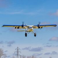 E-flite - Twin Timber 1.6m BNF Basic mit AS3X & SAFE Select -1600mm
