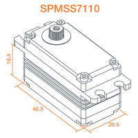 Horizon Hobby - Spektrum 1/10 Servo Winch (SPMSS7110)