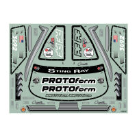 Horizon Hobby - 1/10 63 Chvy Stingray Pro Mod Clr Bdy: SC Drg Crs (PRM158800)