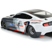 Horizon Hobby - 1/16 Reaction Rr Tires MTD 7mm Blk/Sil:MiniDrag(2) (PRO1021810)
