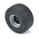 Horizon Hobby - 1/16 Reaction Rr Tires MTD 7mm Blk/Sil:MiniDrag(2) (PRO1021810)