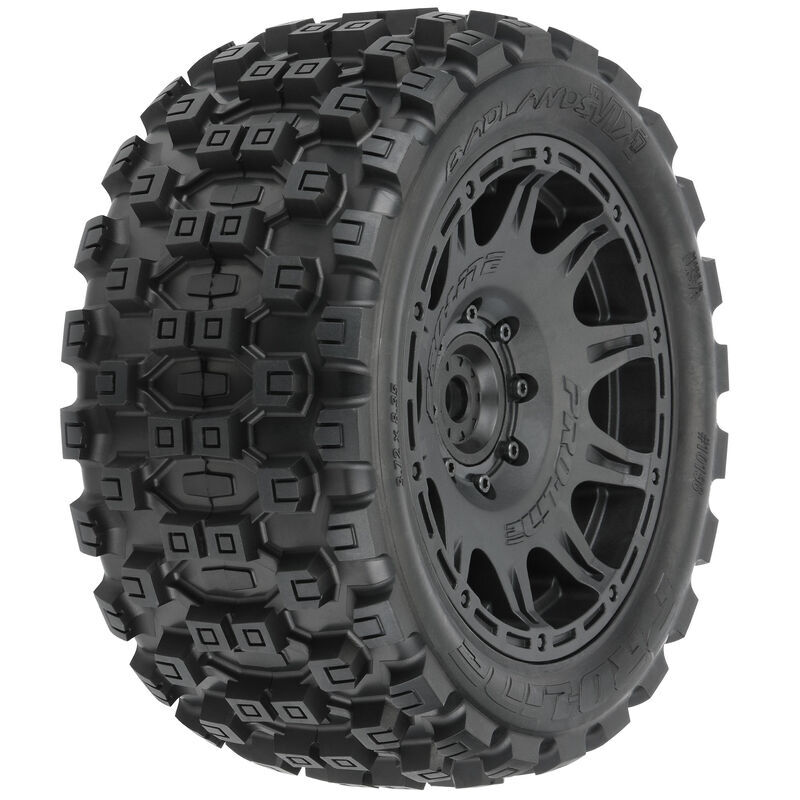 Horizon Hobby - 1/8 Hole Shot S5 Fr/Rr 4.0" Off-Rd Truck Tires (2) (PRO9033205)