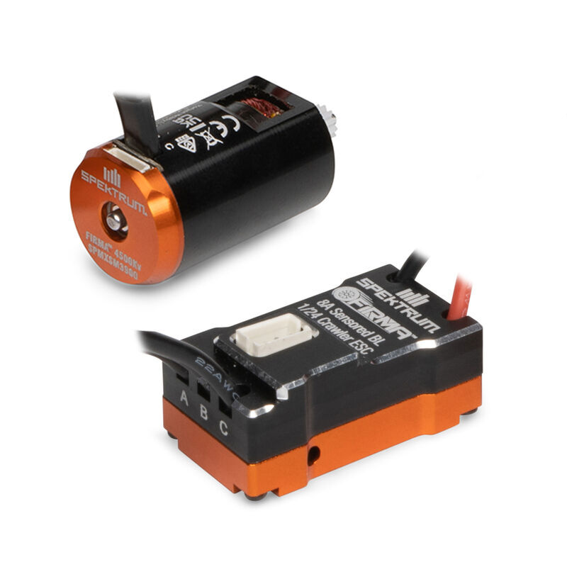Horizon Hobby - FIRMA 1/24 ESC/BL Motor Conversion Combo, SCX24 (SPMXSEMC18)